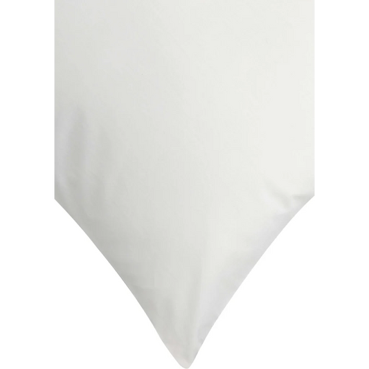 Bio Perkal Bettwäsche Kissenbezug in Creme von MELA home Größe 40x80 cm