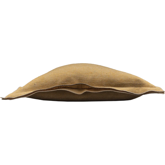 Leinen Kissenhülle mit Fischgrät-Muster 2er-Pack in Senfgelb+Beige Gelb+Beige Muster Fischgrät von Erika Vaitkute Größe 40x40 cm