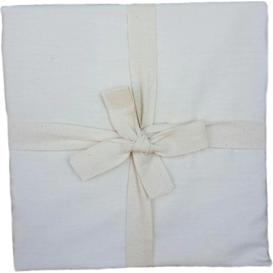 Bio Satin Bettwäsche Bettbezug in Creme von Ege Organics Größe 155x220 cm