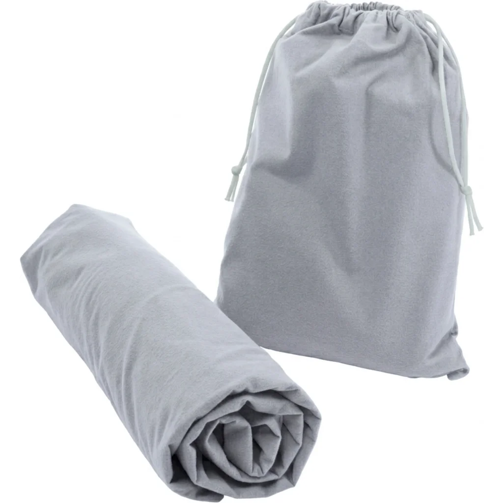 Bio Flanell Bettwäsche Streifen Kissenbezug 2er-Pack in Grau+Weiß Muster Streifen von Living Crafts Größe 40x80 cm