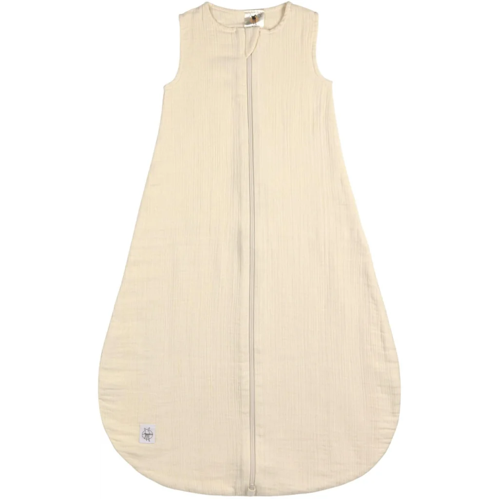 Bio Musselin Baby-Schlafsack in Hellgelb Gelb von Lässig Größe 74+80