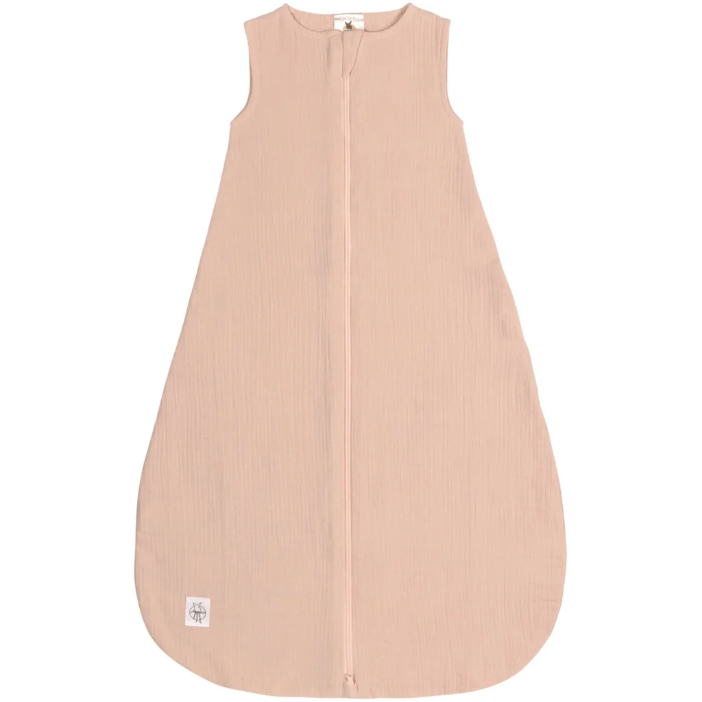 Bio Musselin Baby-Schlafsack in Rosa von Lässig Größe 62+68