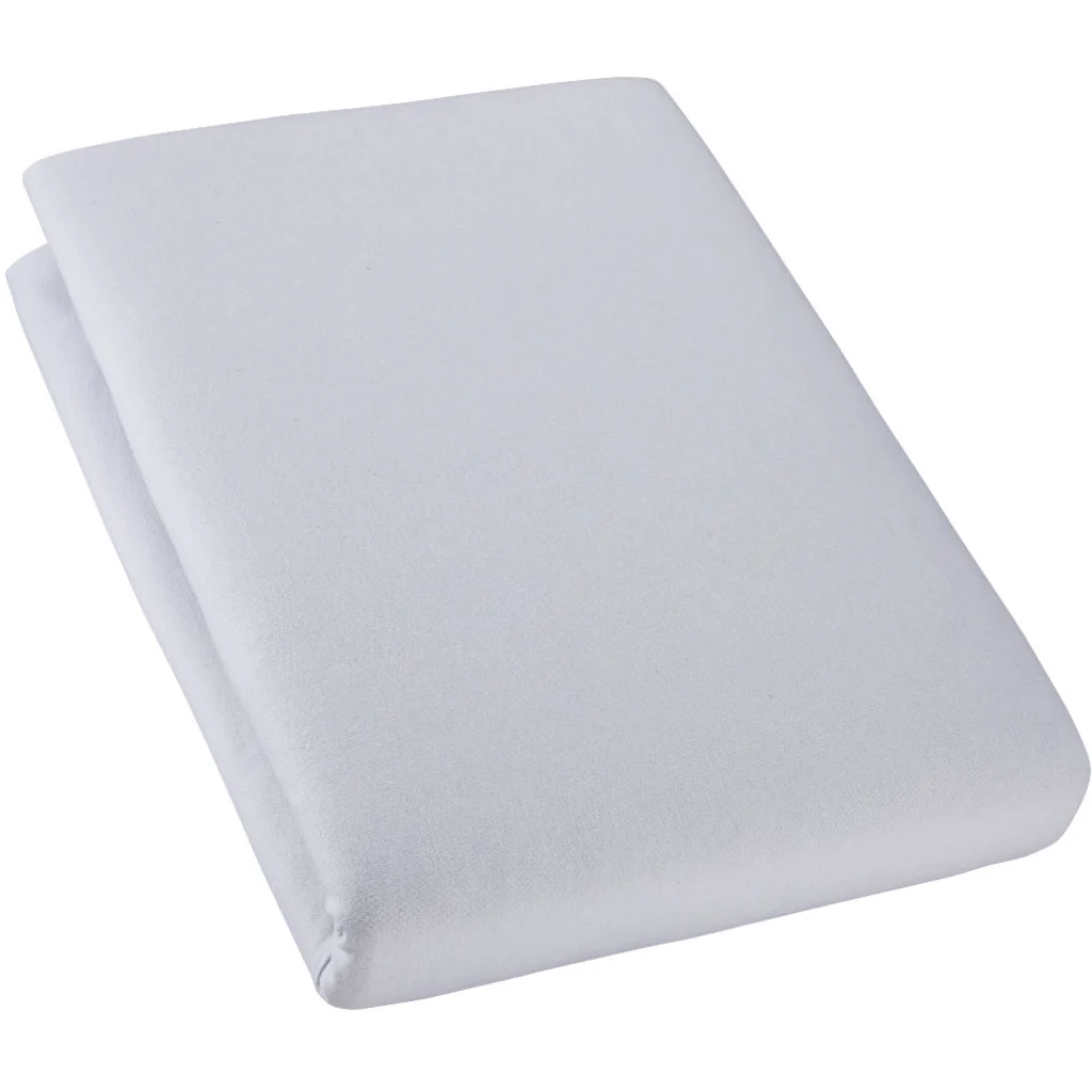 Bio Single-Jersey Spannbettlaken für Boxspringbetten in Übergröße in Grau von Cotonea Größe 140-160 x 200 cm