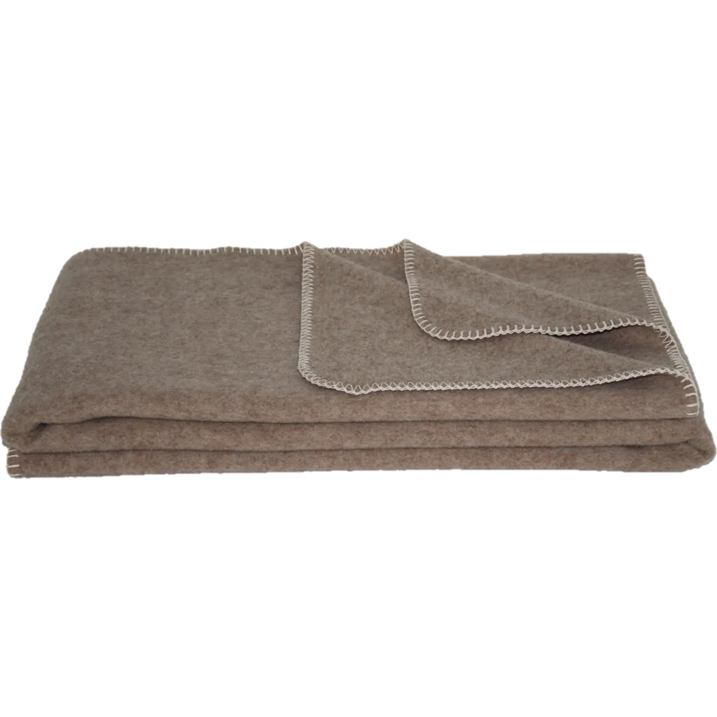 Decke SUPRA in Beige von Steinbeck Größe 150x200 cm