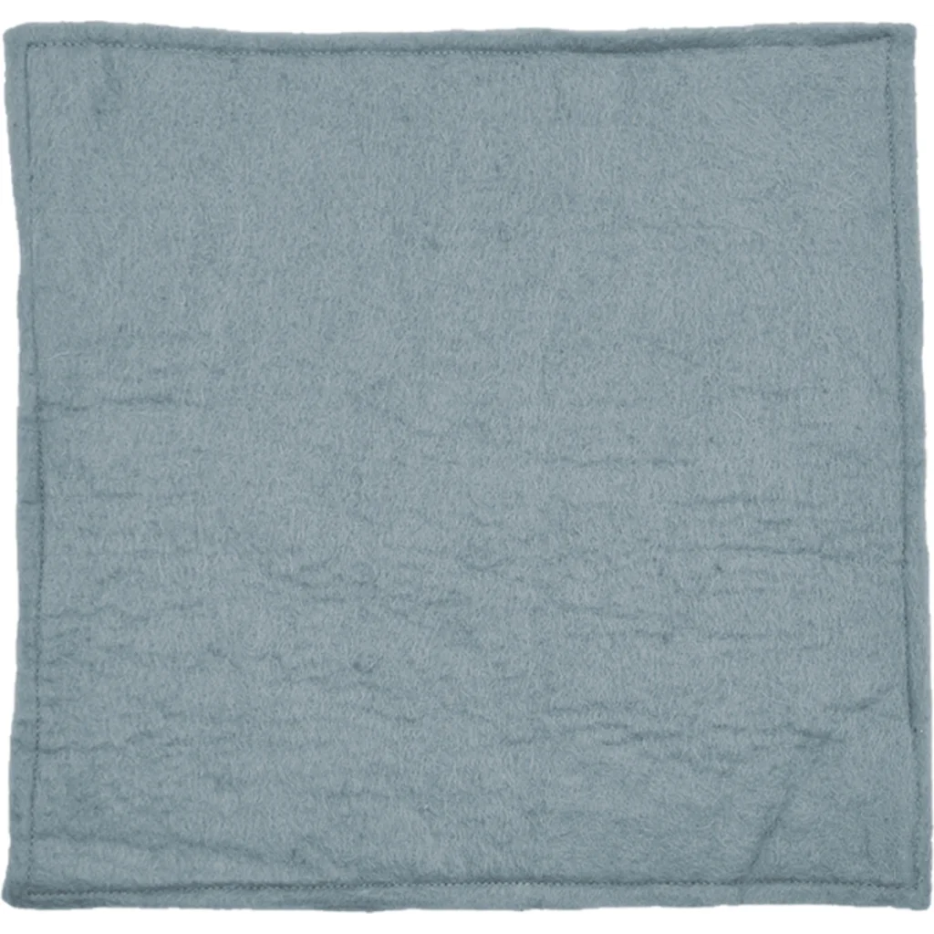 Filz Sitzkissen quadratisch in Hellblau Blau von Frida Feeling Größe 35x35 cm
