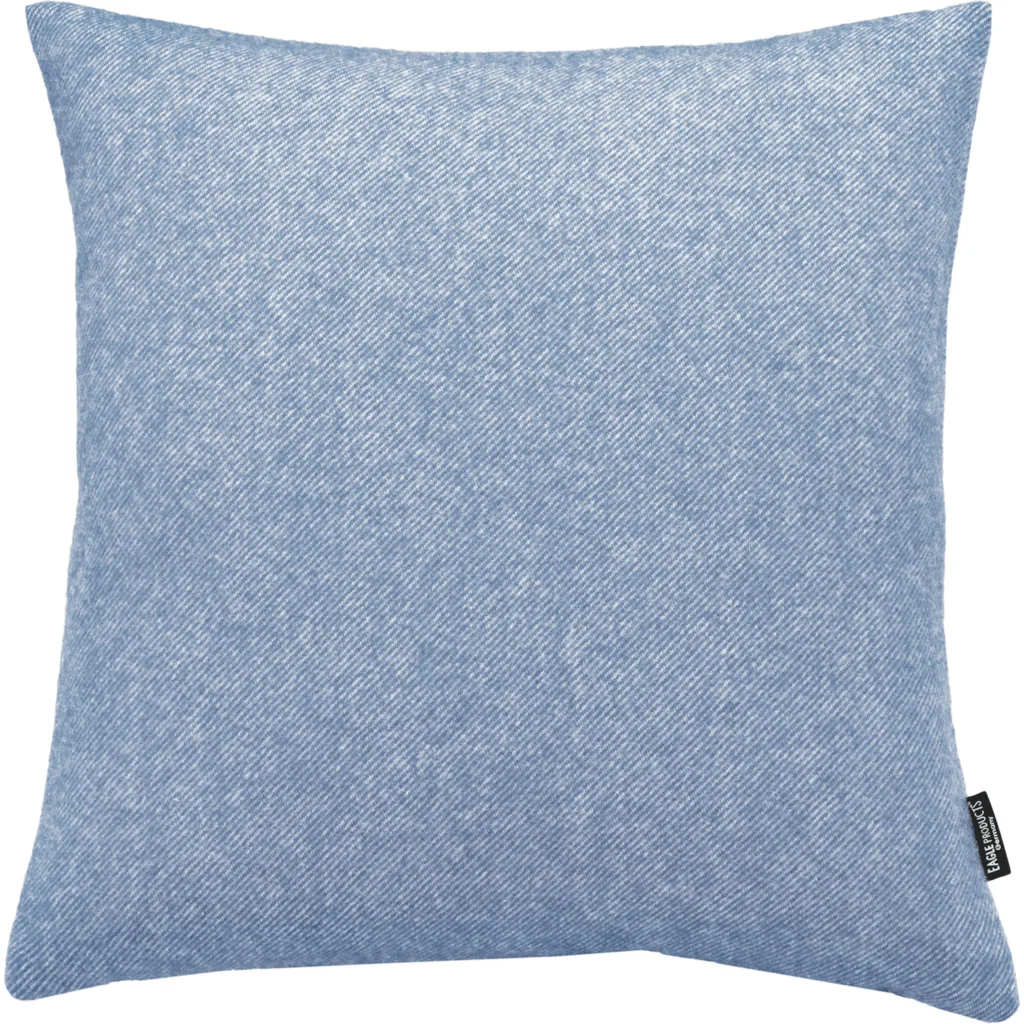 Kissenhülle BOSTON in Hellblau Blau Muster Meliert von Eagle Products Größe 40x40 cm