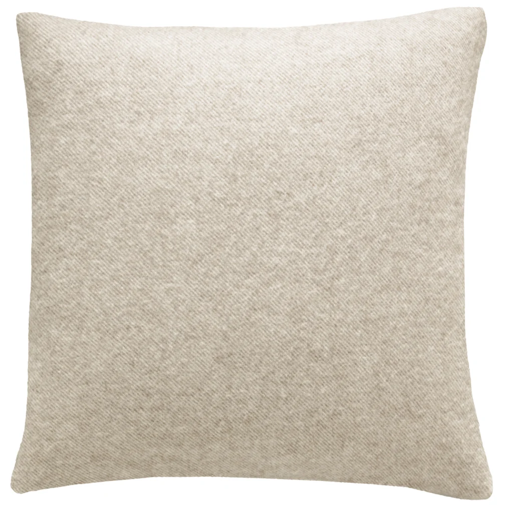 Kissenhülle BOSTON in Leinen Beige Muster Meliert von Eagle Products Größe 40x40 cm