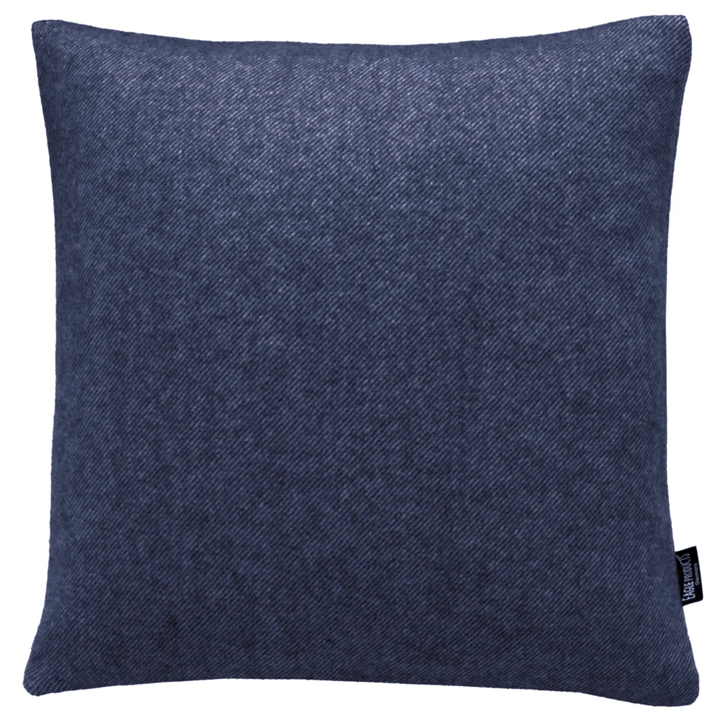 Kissenhülle BOSTON in Marine Blau Muster Meliert von Eagle Products Größe 40x60 cm