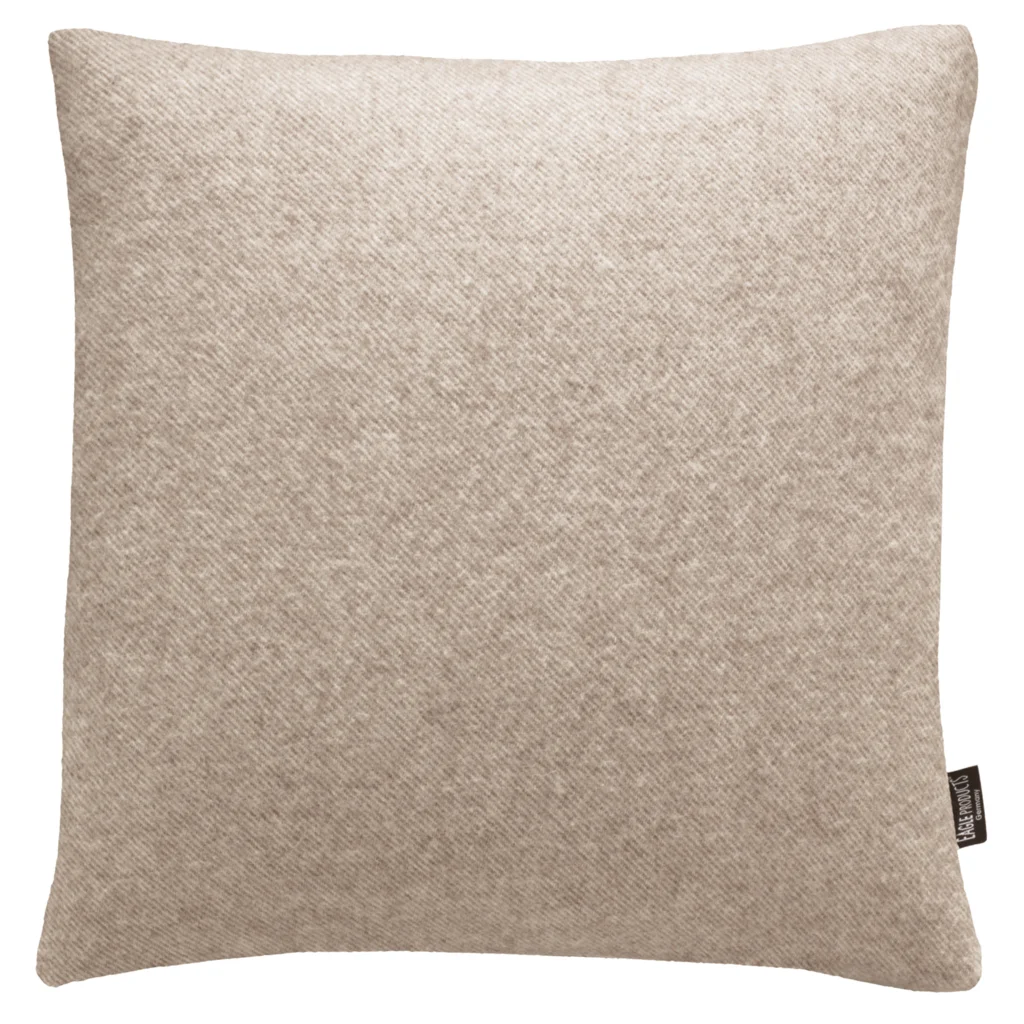 Kissenhülle BOSTON in Sand Beige Muster Meliert von Eagle Products Größe 40x40 cm