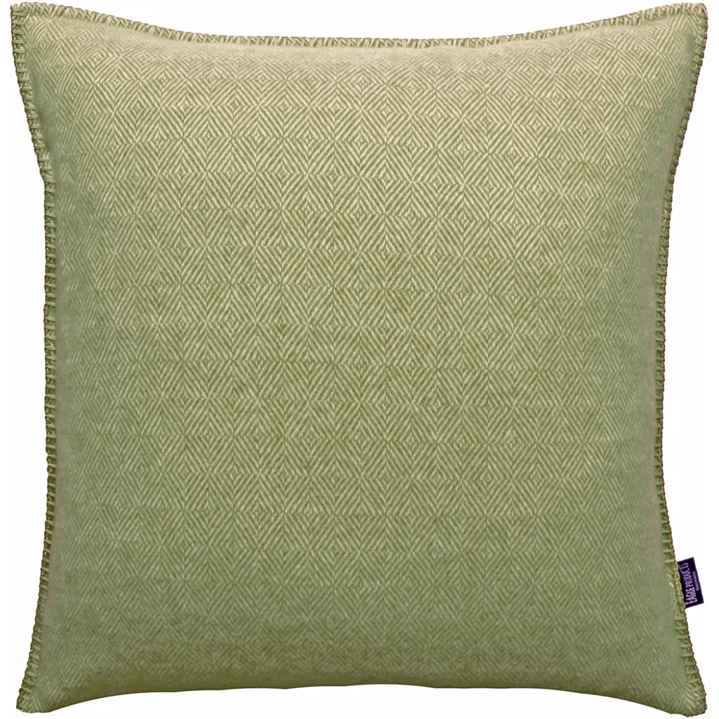 Kissenhülle mit Diamant-Muster in Limette Gelb Muster Diamant-Muster von Eagle Products Größe 50x50 cm