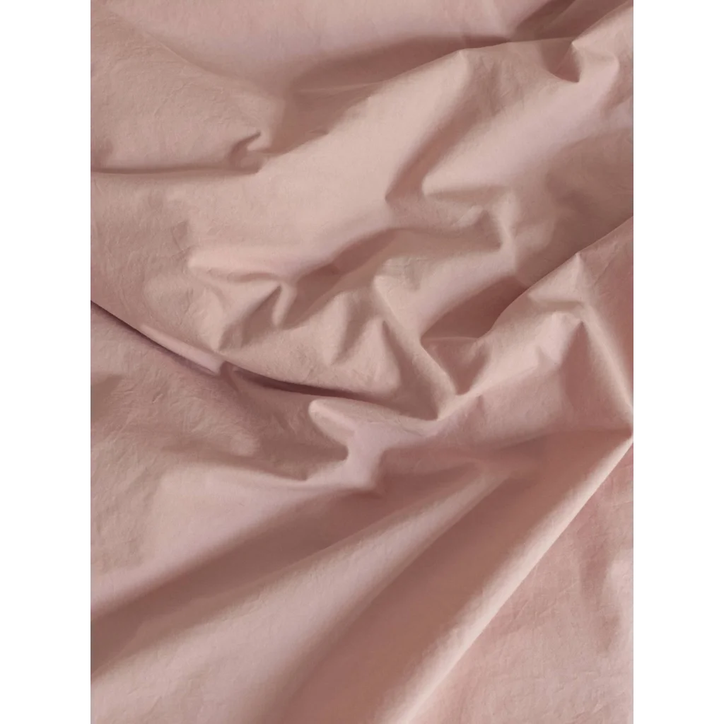Perkal Bettwäsche Garnitur 3-teilig in Altrosa Rosa von erlich textil Größe 200x200 + 2x 40x80 cm