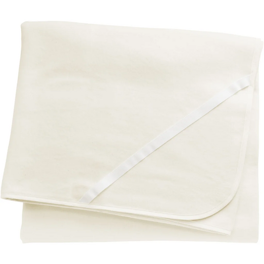 Bio Molton Matratzenschoner für Kinder-Matratzen in Creme von Cotonea Größe 60x120 cm