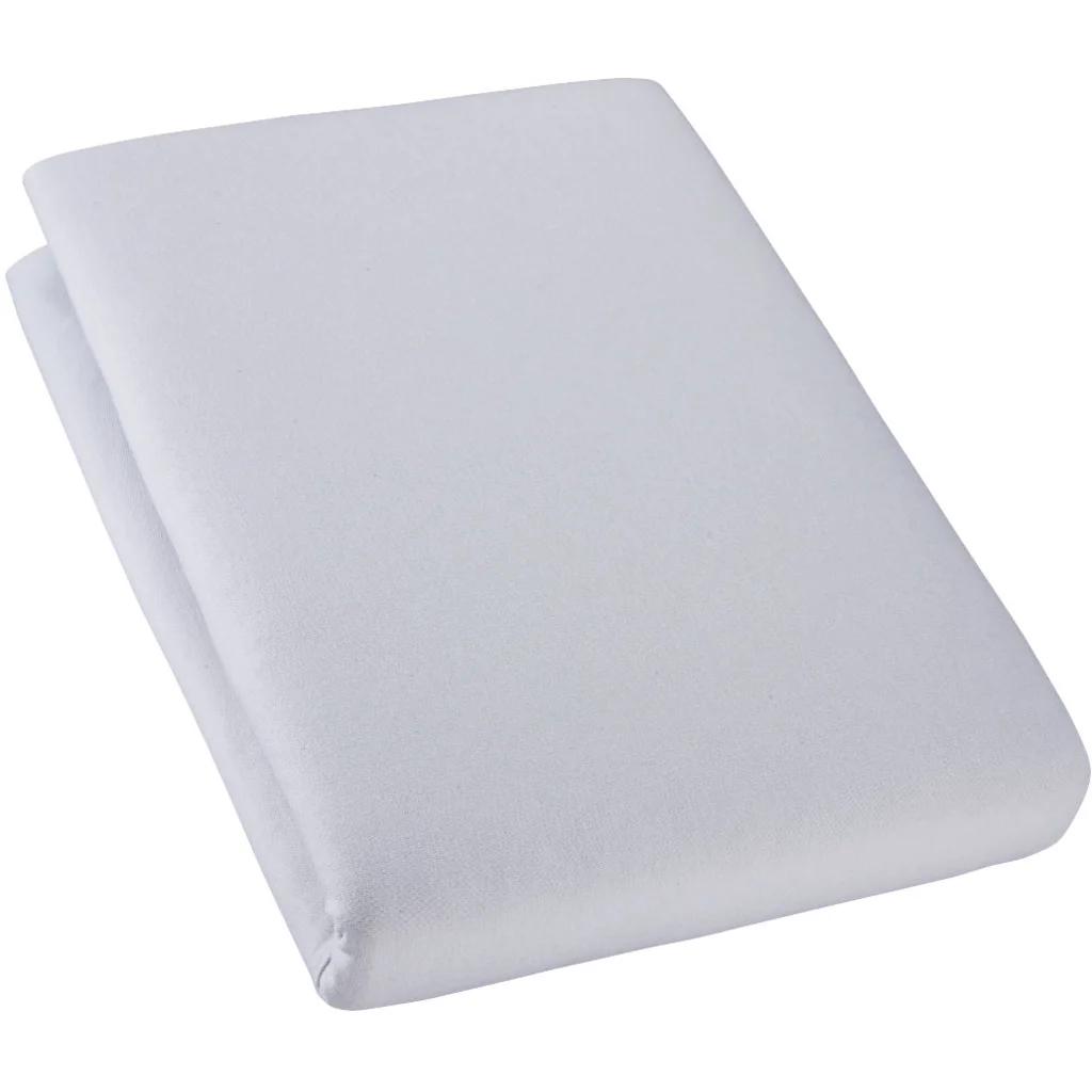 Bio Single-Jersey Spannbettlaken für Boxspringbetten in Standardgröße und Überlänge - Doppelbett in Grau von Cotonea Größe 180-200 x 220 cm