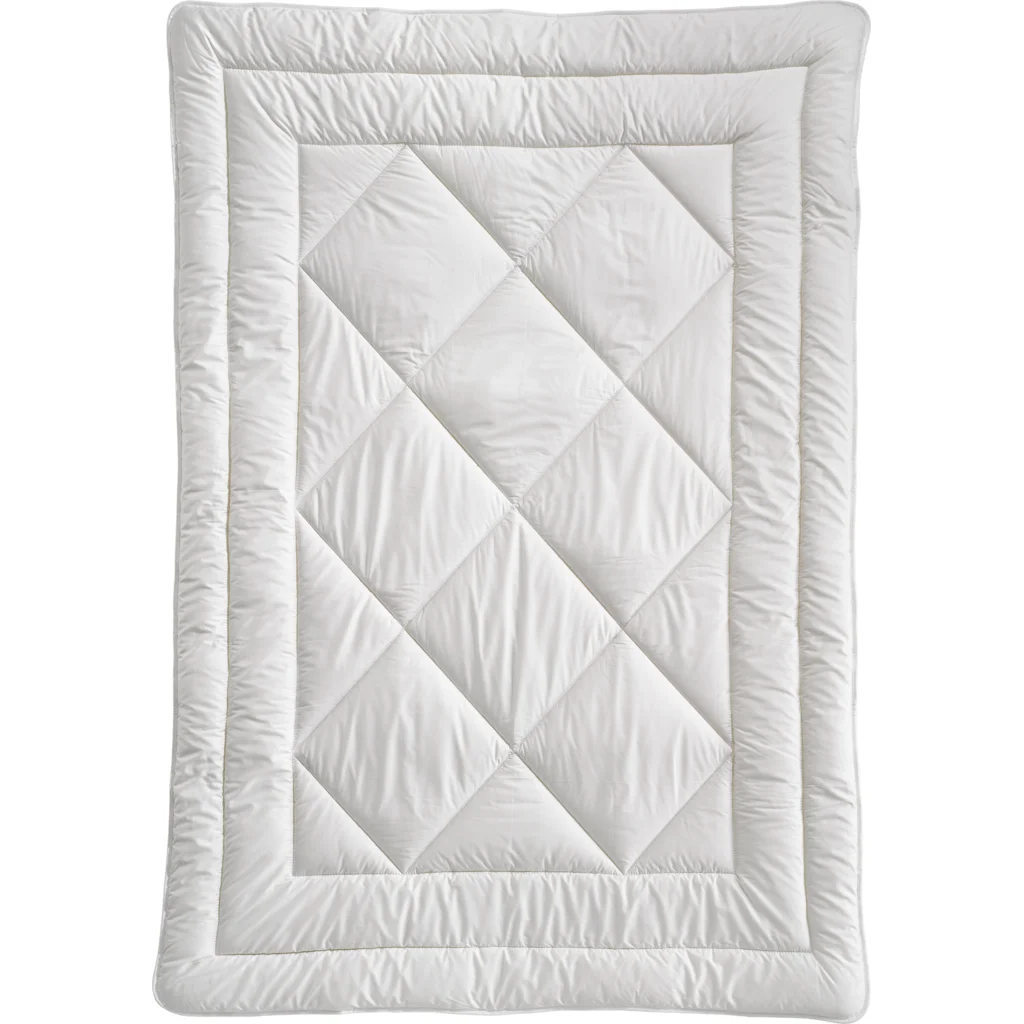 Bio Sommerbettdecke Cosidream mit Füllung Schafschurwolle in Creme von billerbeck Größe 200x200 cm